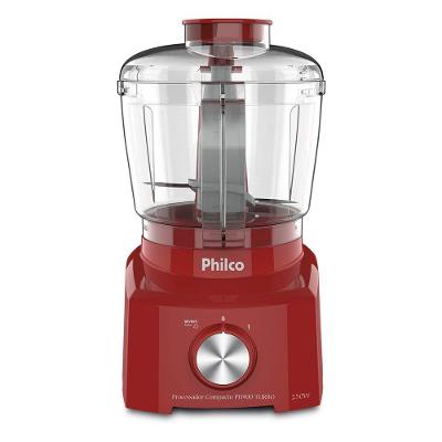 Processador Compacto Philco PH900V Turbo 250W Vermelho 220V com Acessórios