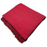 Manta Para Sofá Gigante Super King 3,00x1,80 Capa De Sofa Grande 2 E 3 Lugares De Luxo Cama Vermelho Mesclado - 1