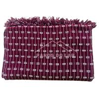 Manta Para Sofá De 2 Ou 3 Lugares Vinho Grande 100% Algodão 2,50x1,80 Gigante Protetor De Sofa - 2