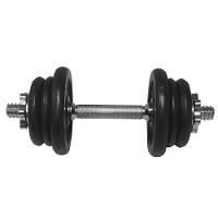 Maleta Dumbbell Athletic Com 8kg Em Anilhas Kit Halter Ajustável Com Barra Cromada Para Treino Em Casa - 5