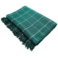 Kit 2 Manta Para Sofá Grande 2 E 3 Lugares Capa De Sofa E Cama Gigante 2,40x1,80 De Luxo Verde Mesclado - 1