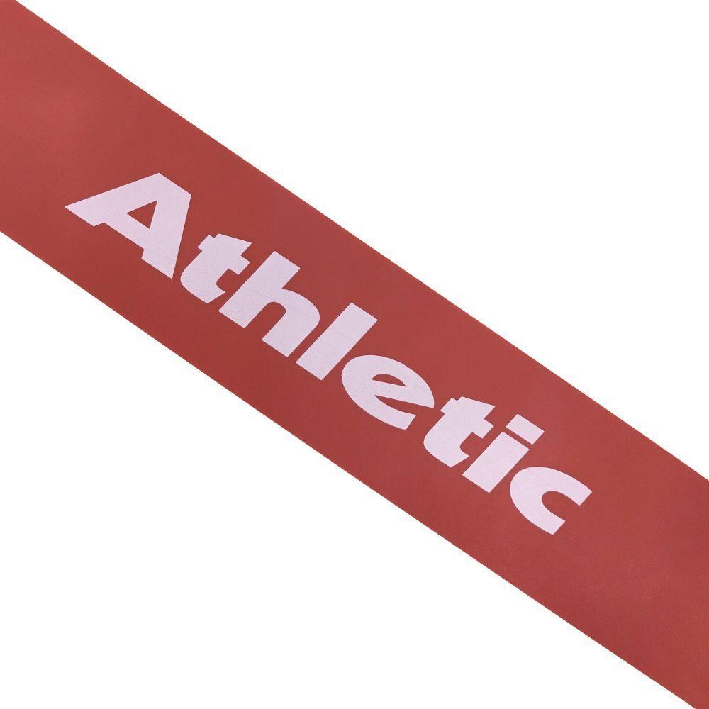 Kit 4 Faixas Elásticas De Resistência Athletic 4 Níveis Para Treino Funcional Musculação Fitness Em Casa - 5