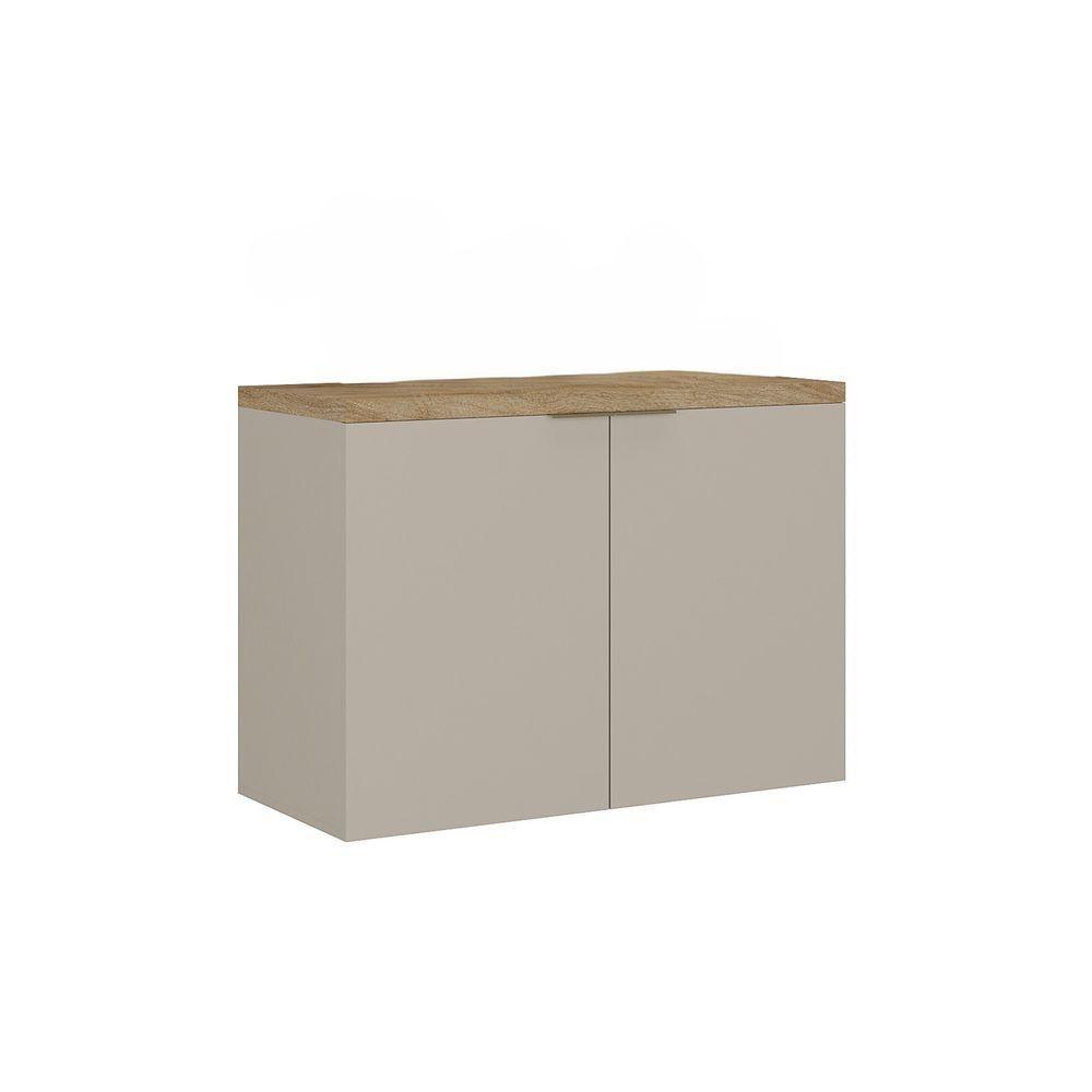 Gabinete Nature 90cm Estilare GAB4032 Nude-carvalho - 2