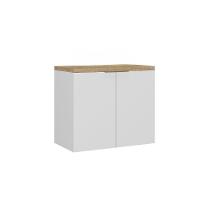 Gabinete Nature 75cm Estilare GAB4011 Branco-carvalho - 2