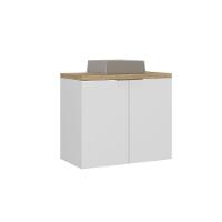 Gabinete Nature 75cm Estilare GAB4011 Branco-carvalho - 3
