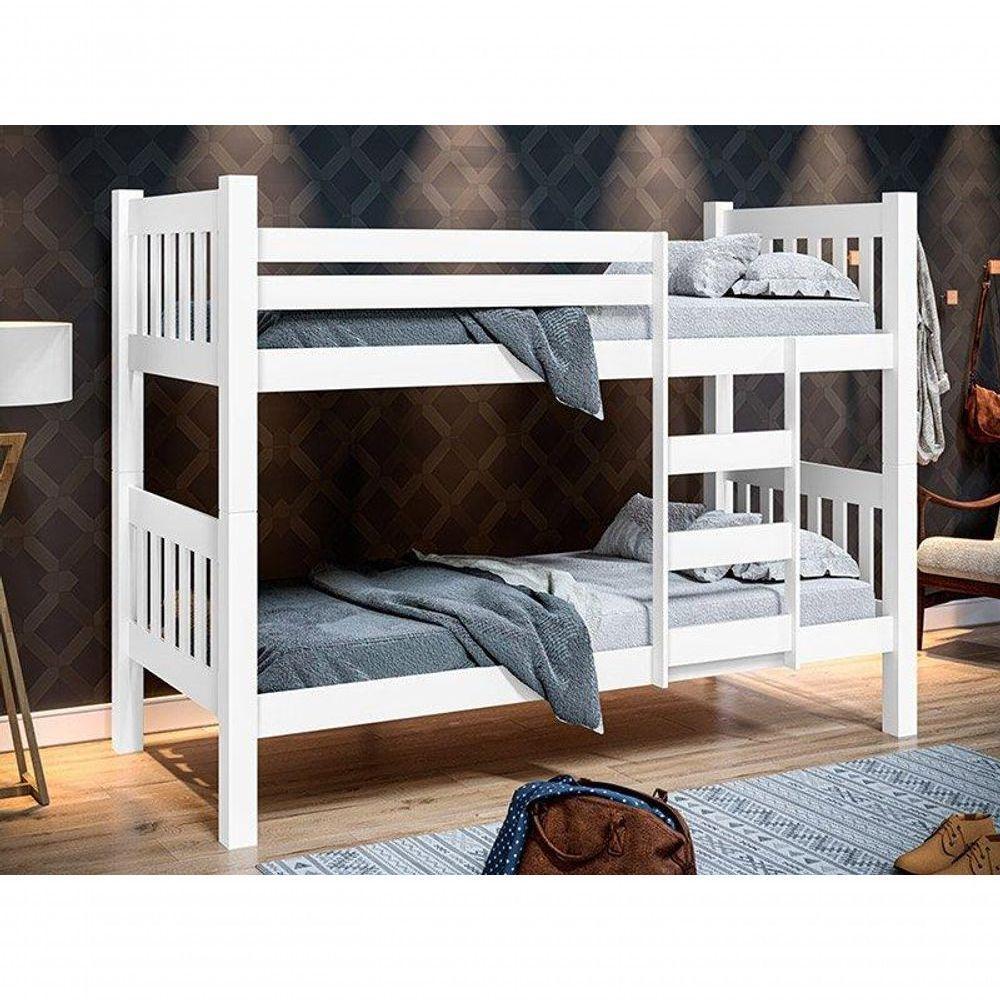 Beliche Caribe Branco Com Colchões Gabrielli - 1