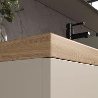 Gabinete Nature 110cm Estilare GAB4035 Nude-carvalho - 7