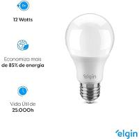 Lâmpada Led Bulbo 12 Watts 3000k Bivolt - 4ed28blm12yu - Elgin - 2