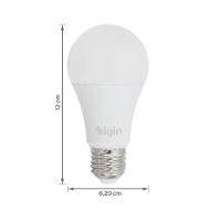 Lâmpada Led Bulbo 12 Watts 3000k Bivolt - 4ed28blm12yu - Elgin - 6