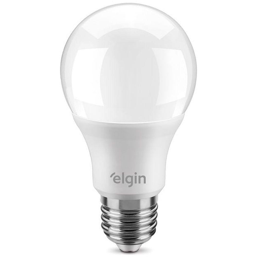 Lâmpada Led Bivolt Bulbo 9 Watts 6500k - 48bled2m09yu - Elgin - 1