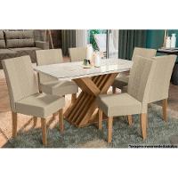 Base Mesa De Jantar Graviola Ba29 Madeirado S- Tampo Canela - Kappesberg - 6