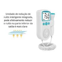 Monitor Fetal Doppler Aparelho Para Ouvir Coracao Do Bebe Ultrassom Batimentos Gravida Verde - 5