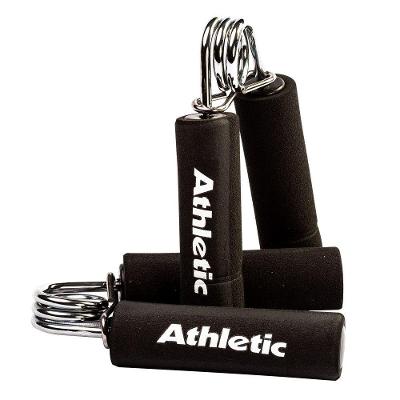 Par De Hand Grip Athletic Em Aço Fortalecedor De Mãos E Antebraço Com Pegador De Espuma Para Treino