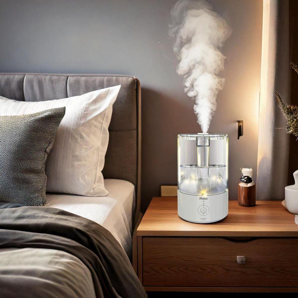 Umidificador 3 em 1 Philco 4,2L Óleos essenciais PUD04A Bivolt - 5