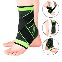 Tornozeleira Ortopédica Ajustável – Suporte De Compressão 360° E Superfície Antiderrapante - 6