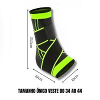 Tornozeleira Ortopédica Ajustável – Suporte De Compressão 360° E Superfície Antiderrapante - 7