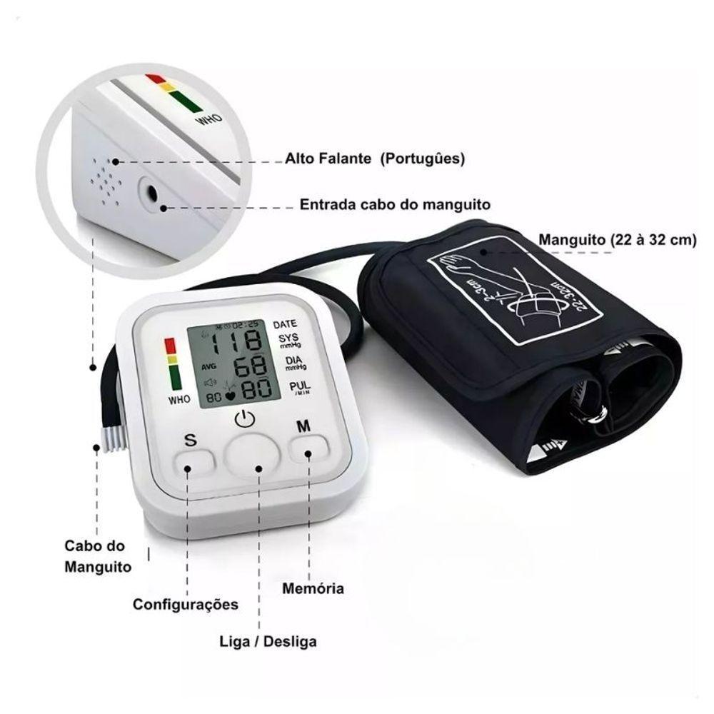 Aparelho De Pressão Digital Automático – Medição Confiável E Conforto No Uso Diário - 6