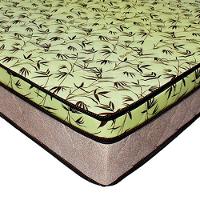 Cama Baú Casal 138 Bipartido Tecido Sintético Branco Com Colchão De Espuma Tokio D33 Bege - 4