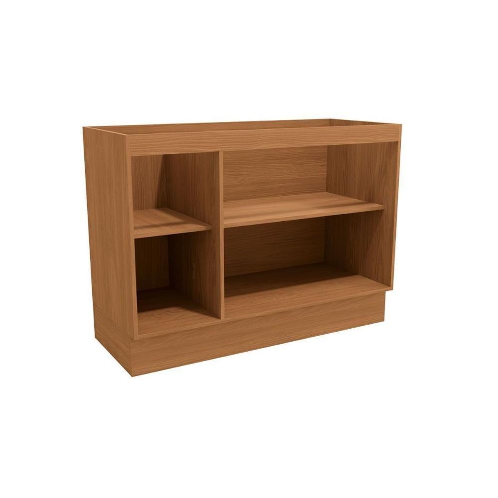 Gabinete P- Pia Cozinha Balcão C- Tampo Maxxi G745 C- 2 Portas 120cm Nogal-nogal - Kappesberg - 8