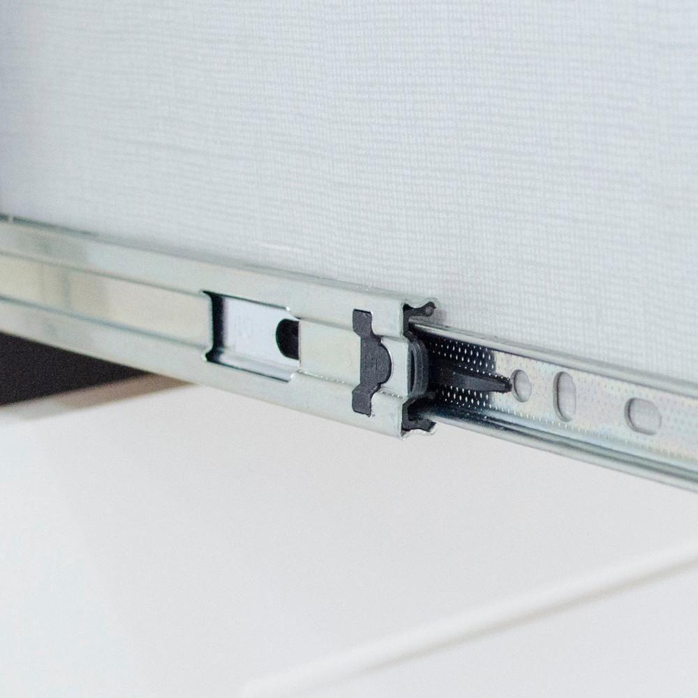 Balcao Pia 2 Portas 3 Gavetas 120 Cm C353 Americana Branco Henn Branco - 4