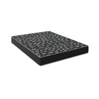 Colchão Casal 138 Espuma D20 - Tampo Preto 12cm - 1