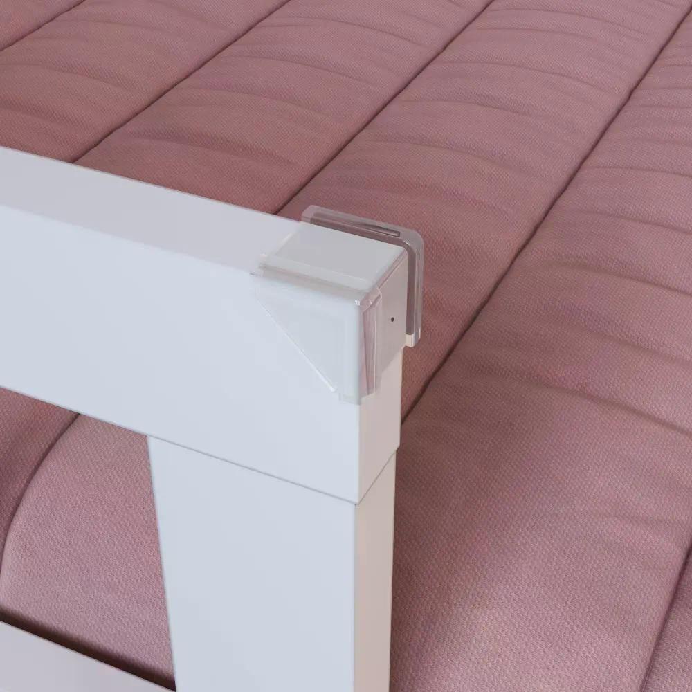 Cama Infantil Casal Montessoriana Com Grade De Proteção - 4