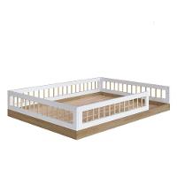 Cama Infantil Casal Montessoriana Com Grade De Proteção - 3