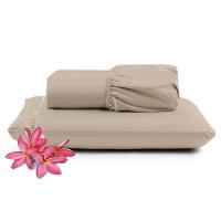 Kit Jogo De Cama Lençol Solteiro Pratik 2 Peças Com 4 Un. Cores 1 - 100% Poliéster - 2