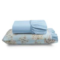 Kit Jogo De Cama Lençol Solteiro Minuano 2 Peças Com 4 Unidades - 100% Algodão - 2