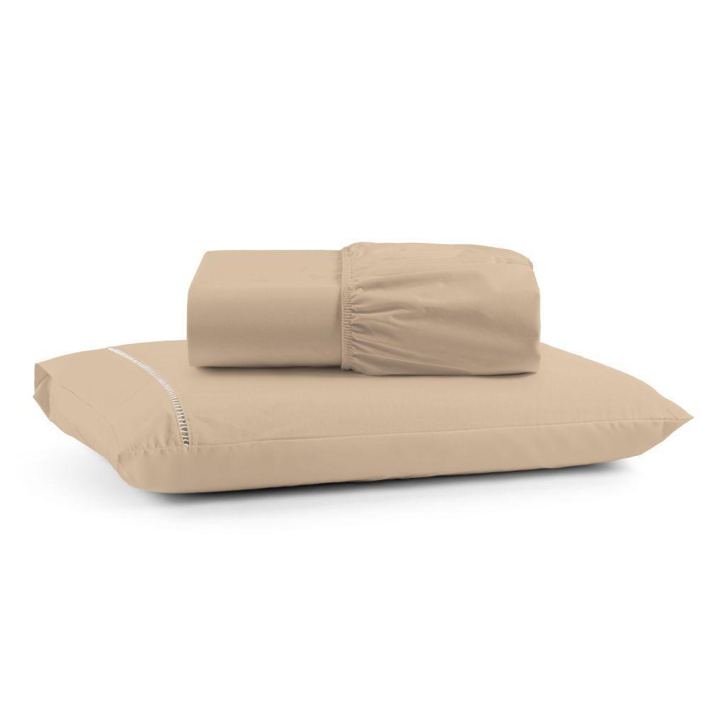 Kit Jogo De Cama Lençol Mirante Solteiro 2 Peças Com 4 Un. Cores 2 - 100% Algodão - 2