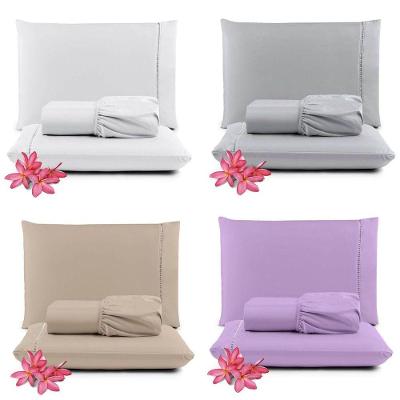 Kit Jogo De Cama Lençol Queen Pratik 3 Peças Com 4 Un. Cores 1 - 100% Poliéster