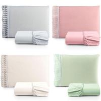 Kit Jogo De Cama Lençol Lese Solteiro 2 Peças Com 4 Un. Cores 2 - 100% Algodão - 1