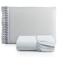 Kit Jogo De Cama Lençol Lese Solteiro 2 Peças Com 4 Un. Cores 2 - 100% Algodão - 2