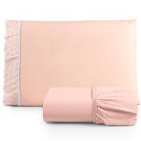 Kit Jogo De Cama Lençol Lese Solteiro 2 Peças Com 4 Un. Cores 2 - 100% Algodão - 3