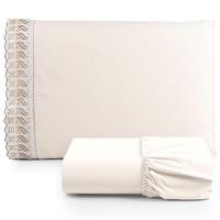 Kit Jogo De Cama Lençol Lese Solteiro 2 Peças Com 4 Un. Cores 2 - 100% Algodão