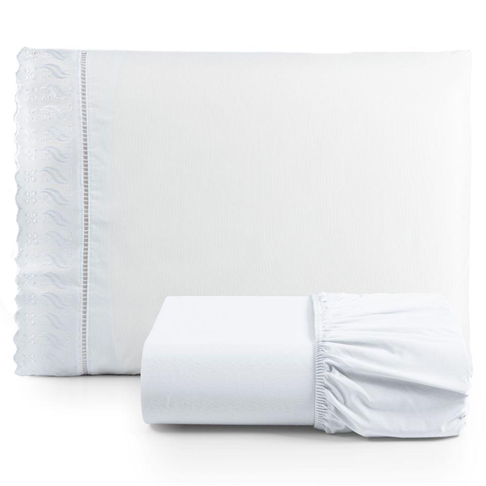 Kit Jogo De Cama Lençol Lese Solteiro 2 Peças Com 4 Un. Cores 1 - 100% Algodão - 4