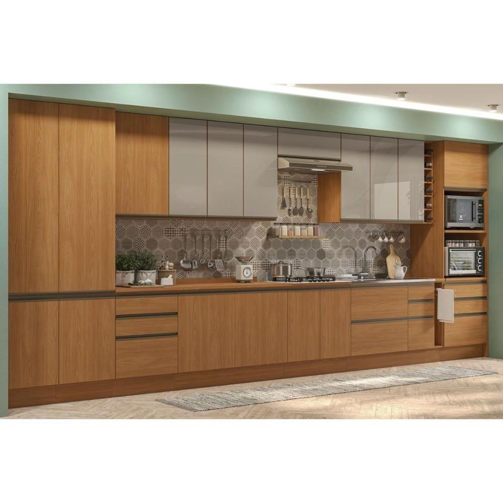 Cozinha Modulada Kappesberg Maxxi 2 Peças (1balcão+1complemento) C2p40 Canela-kappesberg - 4