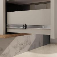 Gabinete Com Cuba Aqua 56,7cm Estilare Gab4001 Nude/carvalho - 7