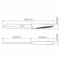 Faca Para Pão Tramontina Lyf 7 Verde Natureza - 3