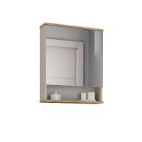 Espelheira Aqua 56,7cm Estilare Esp4003 Nude/carvalho - 2