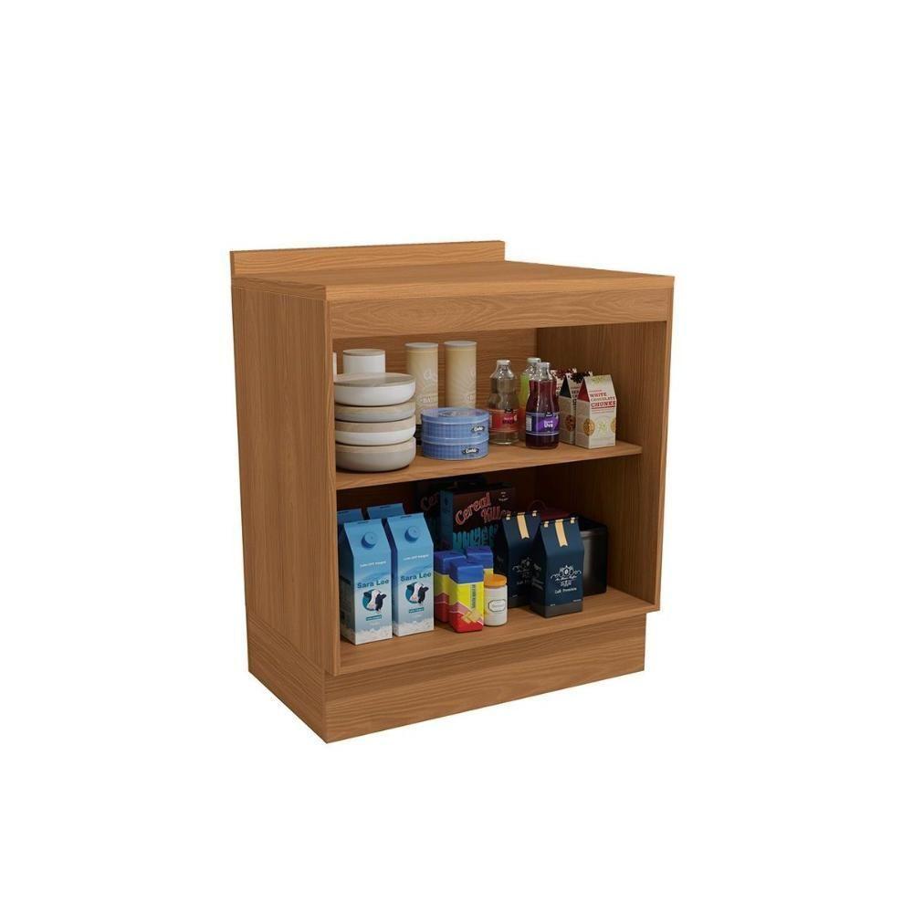 Cozinha Modulada Kappesberg Maxxi 2 Peças (1balcão+1complemento) C2p42 Canela-kappesberg - 4