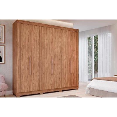 Guarda Roupa 6 Portas E 6 Gavetas Guarapari Avelã - Panan