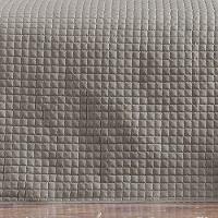 Cobre Leito 3 Peças Queen Percal 200 Fios Plata 100% Poliéster - Bege - 2