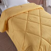 Edredom 1 Peça Solteiro Percal 200 Fios Unique 100% Poliéster - Amarelo - 4