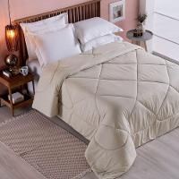 Edredom 1 Peça Queen Percal 200 Fios Unique 100% Poliéster - Avelã - 3