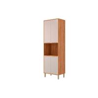 Paneleiro De Cozinha Esplêndida Torre Quente C- 4 Portas E 1 Nicho P- Forno 70cm Cinamomo-off White - Mgm - 1