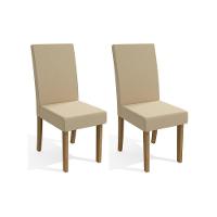 Kit 2 Cadeiras Sala Jantar 2cad131 2 Un Canela-suede Preto - Kappesberg - 4