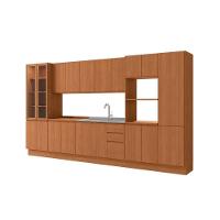 Cozinha Modulada Kappesberg Ciela Ciela 8 Peças (2aéreos+2balcões+3paneleiros+1complemento) C8p78 Canela - Kappesberg