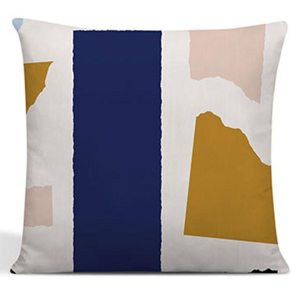 Kit 4 Capas Para Almofadas Decorativas Juma Oxford 100% Poliéster - Granilite Preto - 2