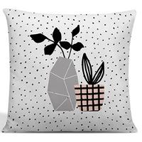 Kit 4 Capas Para Almofadas Decorativas Juma Oxford 100% Poliéster - Escandinava Rosa